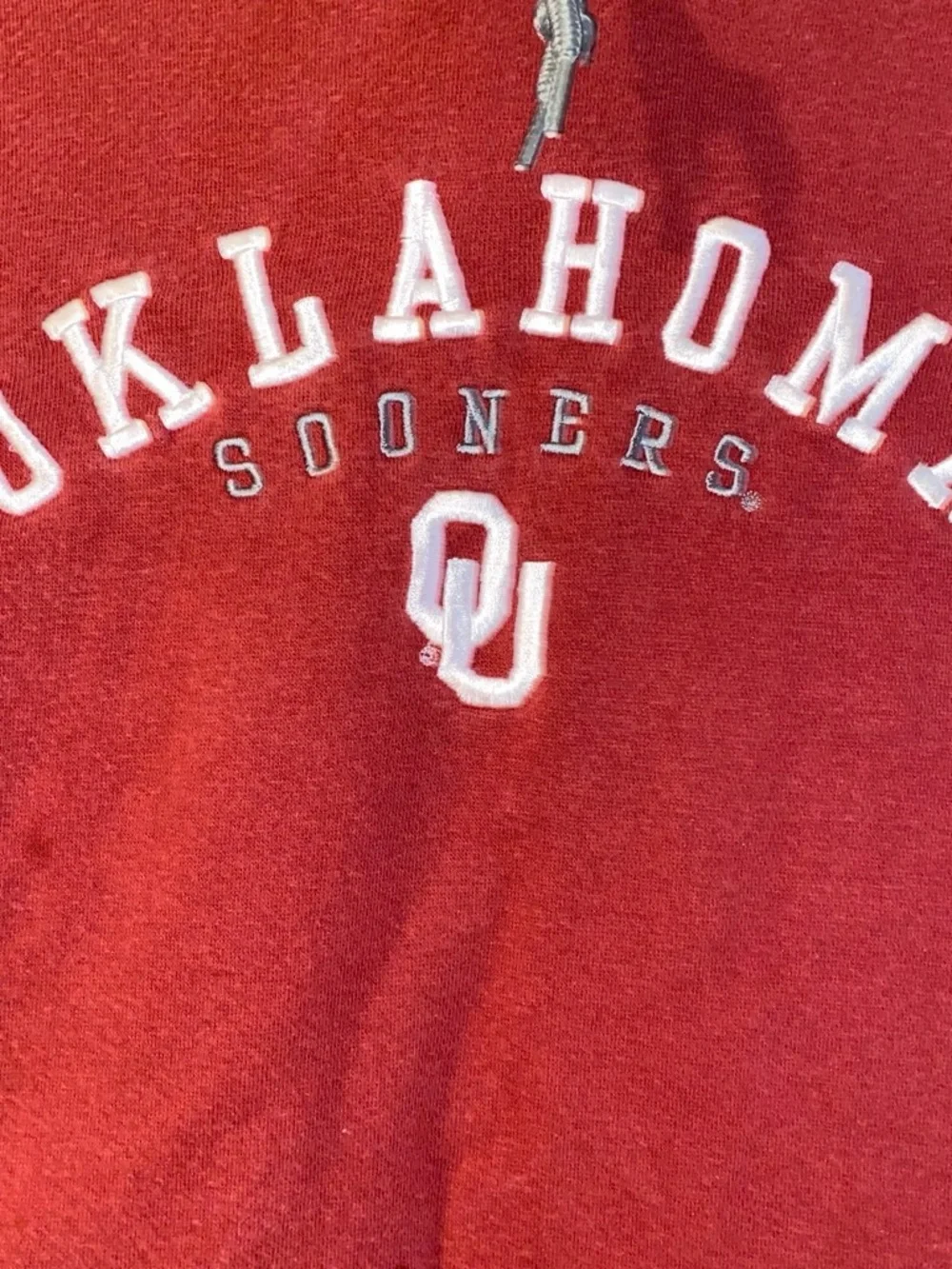 Oklahoma Sooners Men’s Maroon Hoodie Sweatshirt